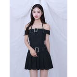 ダブルベルトデニムワンピース | EATME | 詳細画像9 