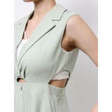 テーラードカラーカットアウトワンピース | EATME | 詳細画像14