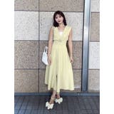 テーラードカラーカットアウトワンピース | EATME | 詳細画像3