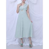 グリーン | テーラードカラーカットアウトワンピース | EATME