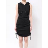 フードシャーリングタイトミニワンピース | EATME | 詳細画像36