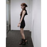 フードシャーリングタイトミニワンピース | EATME | 詳細画像4