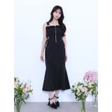 サイドレースアップマーメイドキャミワンピース | EATME | 詳細画像10