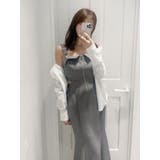 サイドレースアップマーメイドキャミワンピース | EATME | 詳細画像18