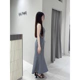 サイドレースアップマーメイドキャミワンピース | EATME | 詳細画像5