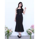 サイドレースアップマーメイドキャミワンピース | EATME | 詳細画像8