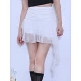 レースアシンメトリースカート | EATME | 詳細画像1 