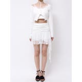 レースアシンメトリースカート | EATME | 詳細画像27 