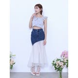 アシンメトリーマーメイドデニムスカート | EATME | 詳細画像37