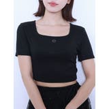 ラインストーンロゴTシャツ | EATME | 詳細画像10