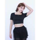 ラインストーンロゴTシャツ | EATME | 詳細画像9