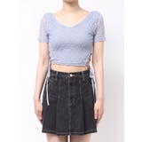 サイドレースアップクロップドTOP | EATME | 詳細画像34