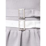 ダブルベルトオフショルニットワンピース | EATME | 詳細画像49