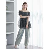 ミニフラワープリントオフショルワンピース | EATME | 詳細画像38