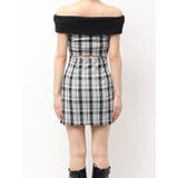 Backカットアウトチェックワンピース | EATME | 詳細画像25