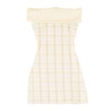 Backカットアウトチェックワンピース | EATME | 詳細画像35