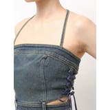 サイドレースアップデニムワンピース | EATME | 詳細画像18