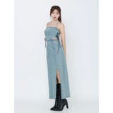 サイドレースアップデニムワンピース | EATME | 詳細画像26