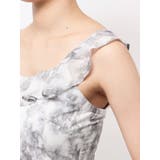 ラッフルアシンメトリータイダイプリントワンピース | EATME | 詳細画像29