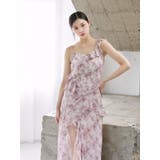 ラッフルアシンメトリータイダイプリントワンピース | EATME | 詳細画像3