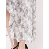 ラッフルアシンメトリータイダイプリントワンピース | EATME | 詳細画像30