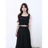 【SETUP】ギャザーノースリーブTOP | EATME | 詳細画像6