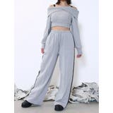 【SETUP着用可】サイドレーススウェットパンツ | EATME | 詳細画像13 