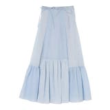 ブルー | 【SETUP】ギャザーロングスカート | EATME