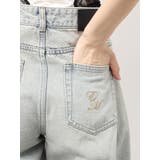 カーブシルエットデニムパンツ | EATME | 詳細画像25