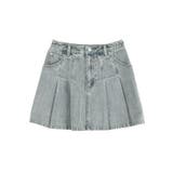 FRONTプリーツデニムスカート | EATME | 詳細画像49 