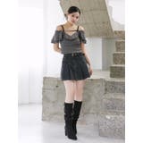 FRONTプリーツデニムスカート | EATME | 詳細画像9 