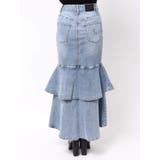 フレアマーメイドデニムスカート | EATME | 詳細画像29 