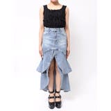 フレアマーメイドデニムスカート | EATME | 詳細画像35 