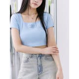 スクエアネックコンパクトTシャツ | EATME | 詳細画像10