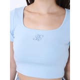 スクエアネックコンパクトTシャツ | EATME | 詳細画像25