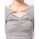 ホルターネックレイヤードリブTOP | EATME | 詳細画像23