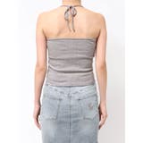 ホルターネックレイヤードリブTOP | EATME | 詳細画像28