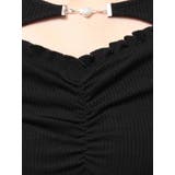 ホルターネックレイヤードリブTOP | EATME | 詳細画像36