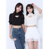 ビジューボタンデコルテリブTOP | EATME | 詳細画像16