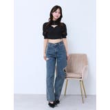 ビジューボタンデコルテリブTOP | EATME | 詳細画像4