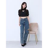 ビジューボタンデコルテリブTOP | EATME | 詳細画像47