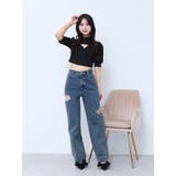 ビジューボタンデコルテリブTOP | EATME | 詳細画像5