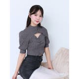 ビジューボタンデコルテリブTOP | EATME | 詳細画像7