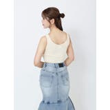 カップ付きリブニットトップス | EATME | 詳細画像23 