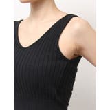 カップ付きリブニットトップス | EATME | 詳細画像33 