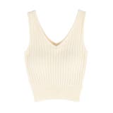 カップ付きリブニットトップス | EATME | 詳細画像41 