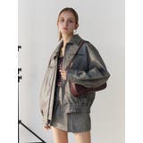 【SETUP】ヴィンテージライクフェイクレザーブルゾン | EATME | 詳細画像21