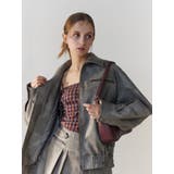 【SETUP】ヴィンテージライクフェイクレザーブルゾン | EATME | 詳細画像22