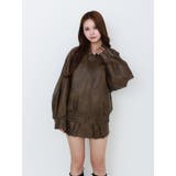 【SETUP】ヴィンテージライクフェイクレザーブルゾン | EATME | 詳細画像26