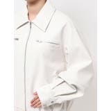 【SETUP】ヴィンテージライクフェイクレザーブルゾン | EATME | 詳細画像47